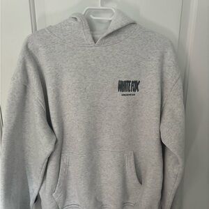 White Fox Boutique Light Gray Hoodie